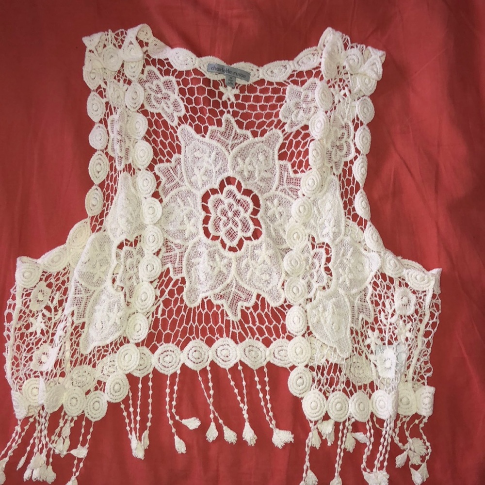Crochet vest